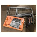 RIDGID 9-Amp 7 in. Blade Corded Wet Tile Saw with Stand used  Customer Returns See Pictures