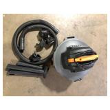 RIDGID 6 Gallon 3.5 Peak HP NXT Shop Vacuum Wet Dry Vac with General Debris Filter, Locking Hose and Accessory Attachments Used Good   Customer Returns See Pictures