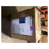 31 in. Single Sink Pearl Gray Bath Vanity with White Cultured Marble Top (Assembled)  Customer Returns See Pictures