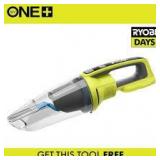 RYOBI ONE+ 18V Cordless Wet/Dry Hand Vacuum (Tool Only)  Customer Returns See Pictures