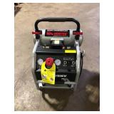 Husky 4.5 Gal. 175 PSI Portable Electric Oil-Free Quiet Twin Stack Jobsite Air Compressor w/Rubber Wheels and 2-Quick Couplers    Customer Returns See Pictures