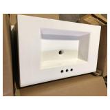 Glacier Bay Everdean 31 in. Single Sink Pearl Gray Bath Vanity with White Cultured Marble Top (Assembled)    Customer Returns See Pictures