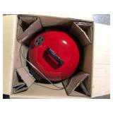 14 in. Portable Charcoal Grill in Red   Customer Returns See Pictures