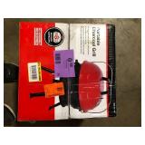 14 in. Portable Charcoal Grill in Red   Customer Returns See Pictures