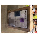 25 in. Single Sink Pearl Gray Bath Vanity with White Cultured Marble Top (Assembled) Slight Damage Customer Returns See Pictures