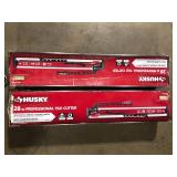 Lot of Husky 28 in. Tile Cutter with Tungsten Carbide Blade and Adjustable Gauge   Customer Returns See Pictures