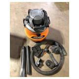 RIDGID 16 Gallon 6.5 Peak HP NXT Shop Vacuum Wet Dry Vac with Detachable Blower, Filter, Locking Hose and Accessories  Used Good Customer Returns See Pictures