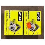 Lot of RYOBI 12 -Amps 4 in. Blade Corded Wet Tile Saw   Customer Returns See Pictures