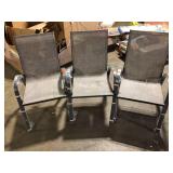 Lot of Outdoor Chairs Damaged  Customer Returns See Pictures