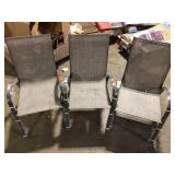 Lot of Outdoor Chairs Damaged  Customer Returns See Pictures