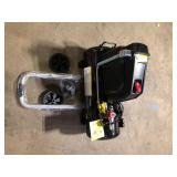 Husky 8 Gal. 150 PSI Portable Electric Oil-Free Horizontal Hotdog Air Compressor with Rubber Wheels and 1-Quick Coupler Broken  Customer Returns See Pictures