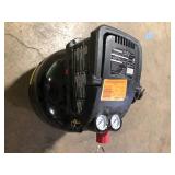 Husky 3 Gal. 120 PSI Portable Electric Oil-Free Light Duty Pancake Air Compressor with Fold Down Handle and 1-Quick Coupler  Customer Returns See Pictures