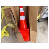 12 Pack of Orange Safety Cones