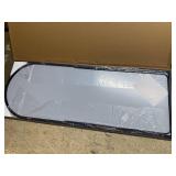 Black Rounded Full Length Mirror