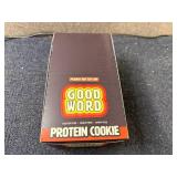 12 Pack of Good Word Peanut Butter Chip Protein Cookies