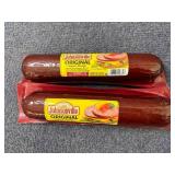 2 20oz Sticks of Johnsonville Original Summer Sausage