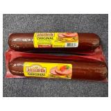 2 20oz Sticks of Johnsonville Original Summer Sausage