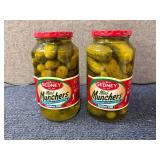 2 Jars of Gedney Mini Munchers