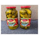 2 Jars of Gedney Mini Munchers