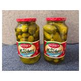 2 Jars of Gedney Mini Munchers