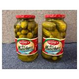 2 Jars of Gedney Mini Munchers