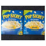 2 Packs of Pop Secret 100 Calorie Butter Popcorn