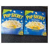 2 Packs of Pop Secret 100 Calorie Butter Popcorn