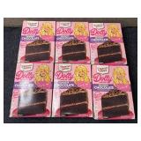 6 Boxes of Duncan Hines Chocolate Cake Mix