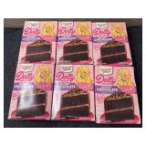6 Boxes of Duncan Hines Chocolate Cake Mix