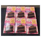 6 Boxes of Duncan Hines Chocolate Cake Mix