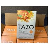 6 Packs of Tazo Wild Sweet Orange Tea