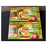 2 x 12ct Packs of Mott