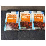 3 Packs of Dunkin Cold Brew K Cups