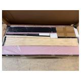 Full Sized Platform Bed Frame - Pink