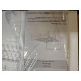 Full Sized Upholstered Platform Bed Frame - Beige