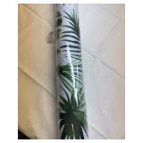 MM. Flannel Backed Vinyl-54" Wide 15yds-Damaged on First few MM. Layers of Roll-See Photos