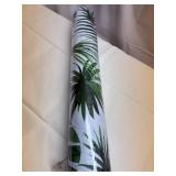 MM. Flannel Backed Vinyl-54" Wide 15yds-Damaged on First few MM. Layers of Roll-See Photos