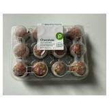 CC. 4x 12 Mini Chocolate Cupcakes