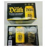 2x 6pk Liquid Death Water-Mango Chainsaw Sparkling Water