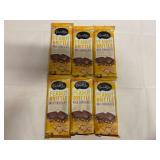 MM. 6x 5.6oz Darrell Lea Peanut Brittle Milk Chocolate