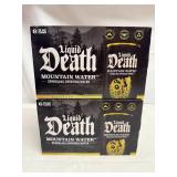 2x 6pk Liquid Death Water-Sparkling Mountain Water