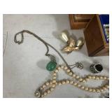 Jewelry Box Full of Assorted Jewelry