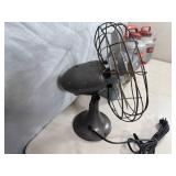 Antique Fan, Metal Tackle Box, Old Therm-a-Jugs