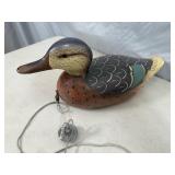 4 Carved Wooden Ducks