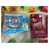 Assorted Candy, Almond Roca, Turtles, Brownie Brittle, Gumballs, and More