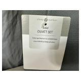 New Sleep Number Duvet Cover Set - California King