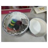 Vintage Home Decor, Avon, Asian Hat, Clock, Essential Oil Necklace, and More