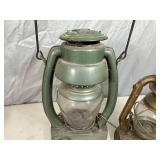 2 Antique Oil Lanterns
