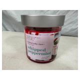 New Signature Soy Plant Based Wax Blend 2 Wick Candle - Whipped Peppermint