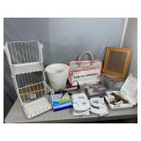 Organization Bins, Craft Letters, Glue Gun, New Bag, Curling Iron, and More